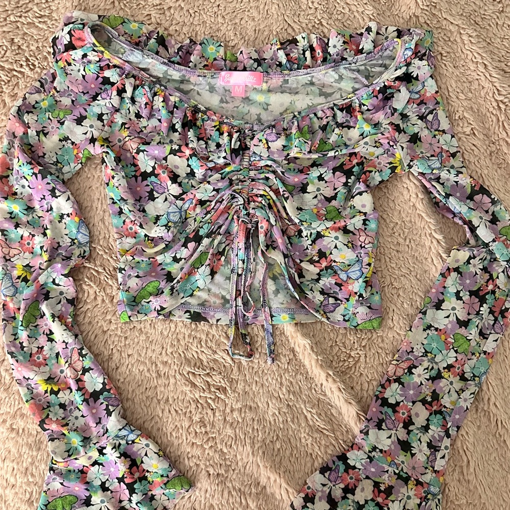 Boho Crop Top